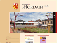 Tablet Screenshot of hordain.fr